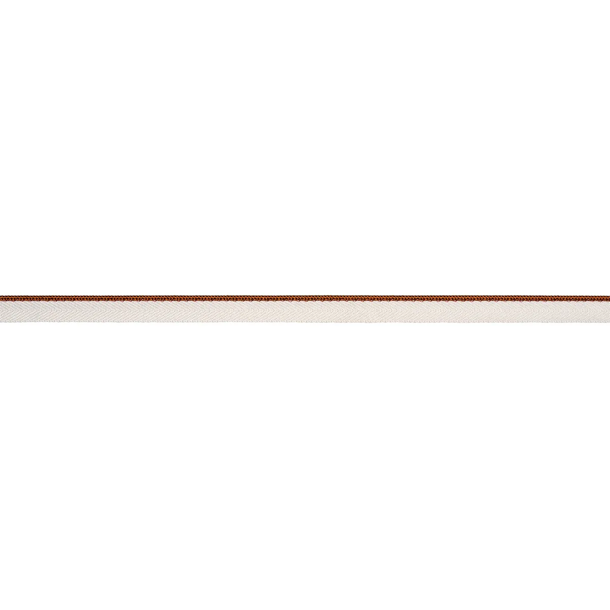 Schumacher Gustave Silk Lip Cord Narrow trim in Spice (74538)