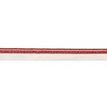 Schumacher Gustave Silk Lip Cord Wide trim in Coral (74578)