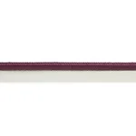 74575 | Gustave Silk Lip Cord Wide - Eggplant Schumacher Gustave Silk Lip Cord Wide trim in Eggplant (74575)