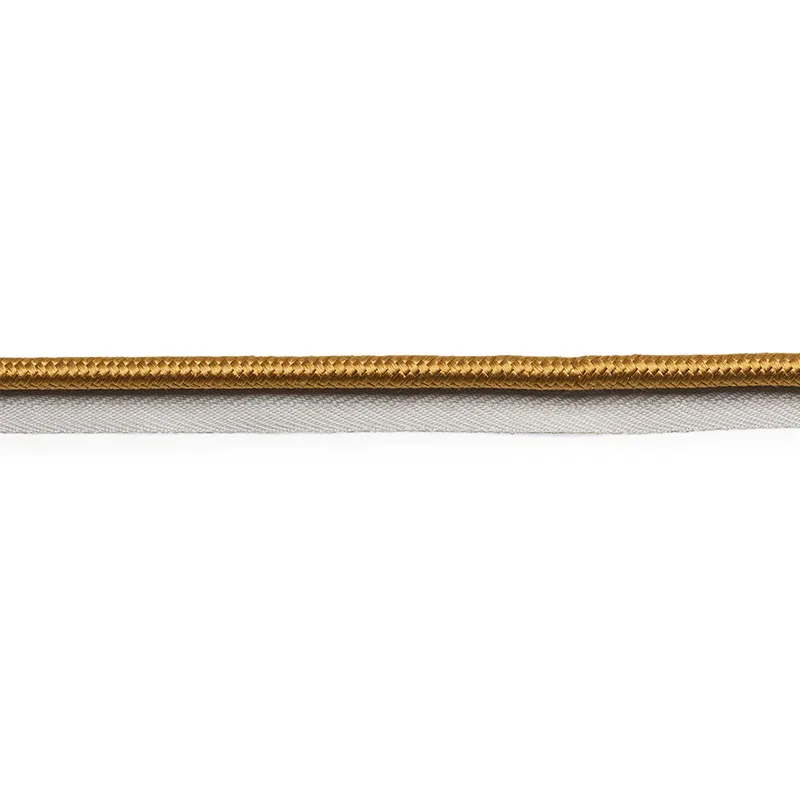 Schumacher Gustave Silk Lip Cord Wide trim in Gold (74564)