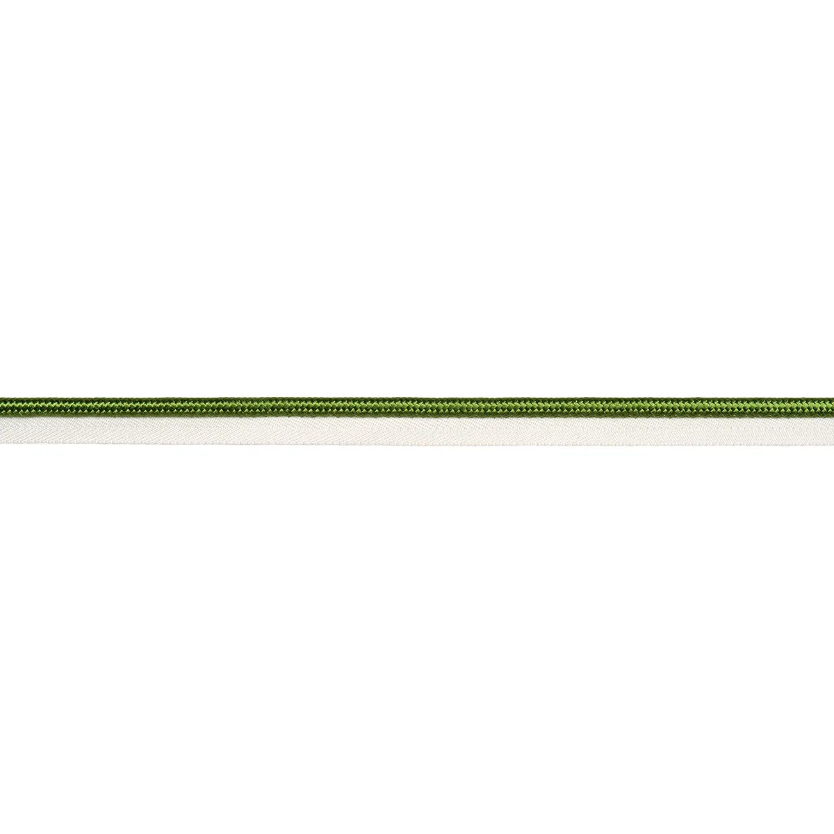 Schumacher Gustave Silk Lip Cord Wide trim in Green (74577)