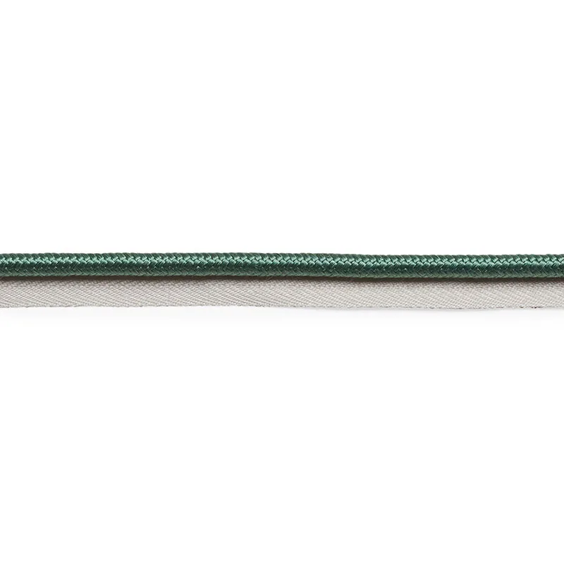 Schumacher Gustave Silk Lip Cord Wide trim in Patina (74566)