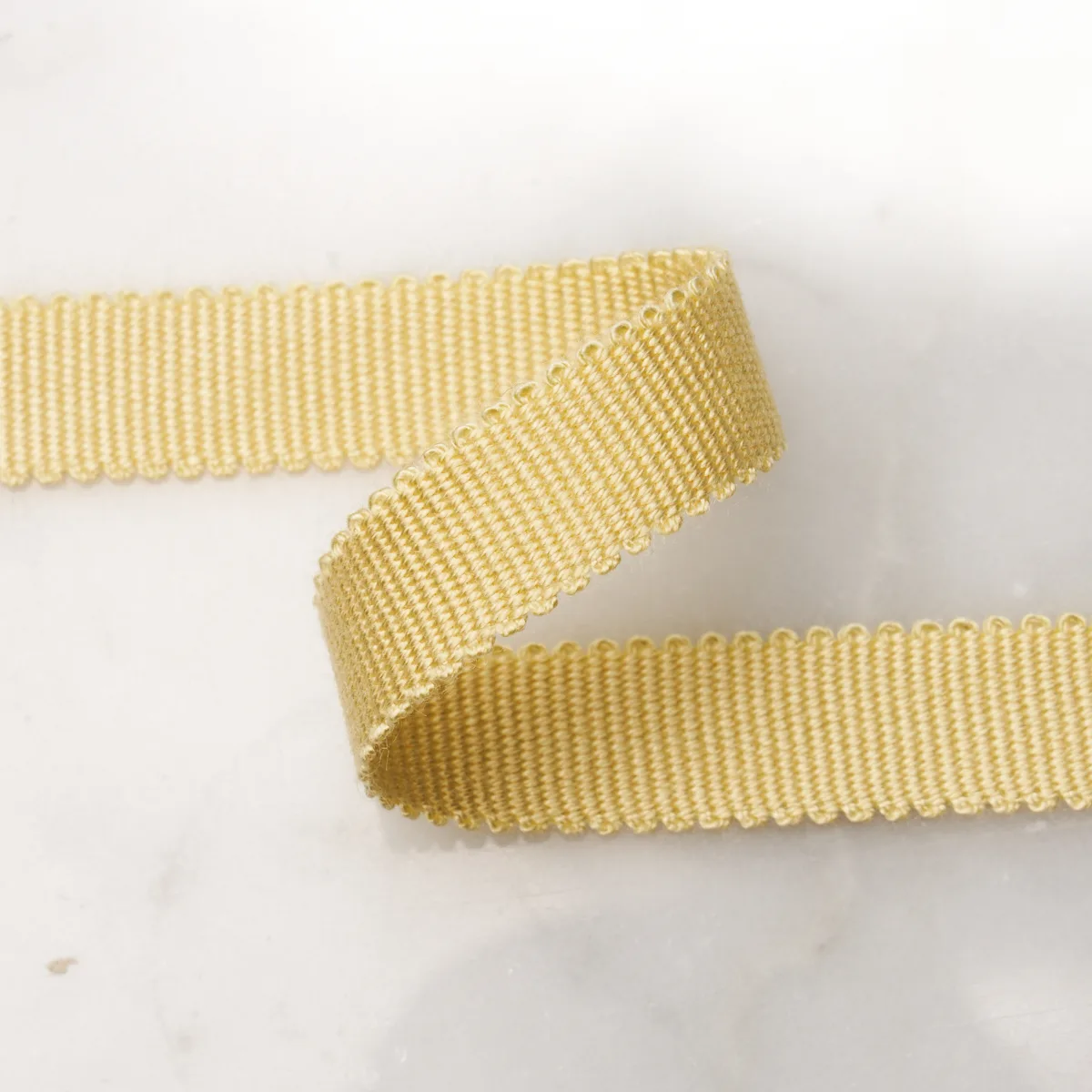 Schumacher Harry Cotton Gimp Tape trim in Yellow (74828)