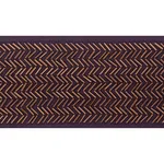 70682 | Hayworth Tape - Aubergine Schumacher Hayworth Tape trim in Aubergine (70682)