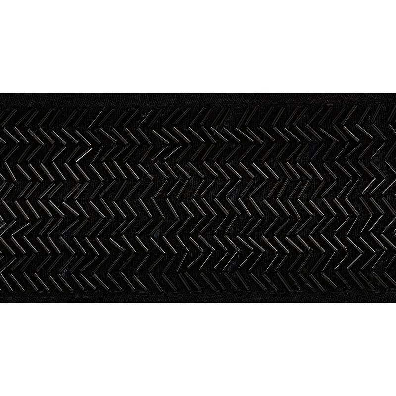 Schumacher Hayworth Tape trim in Jet (70684)