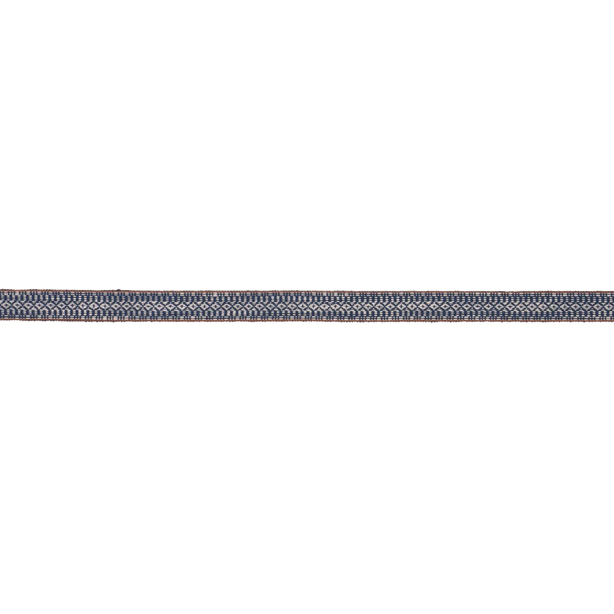 Schumacher Helena Linen Cotton Tape trim in Indigo (84020)