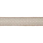 84021 | Helena Linen Cotton Tape - Natural Schumacher Helena Linen Cotton Tape trim in Natural (84021)