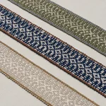 84021 | Helena Linen Cotton Tape - Natural Schumacher Helena Linen Cotton Tape trim in Natural (84021)