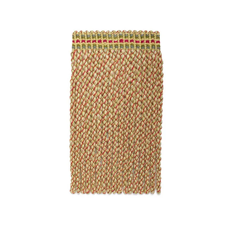 Schumacher Hempstead Bullion trim in Bloom (63291)