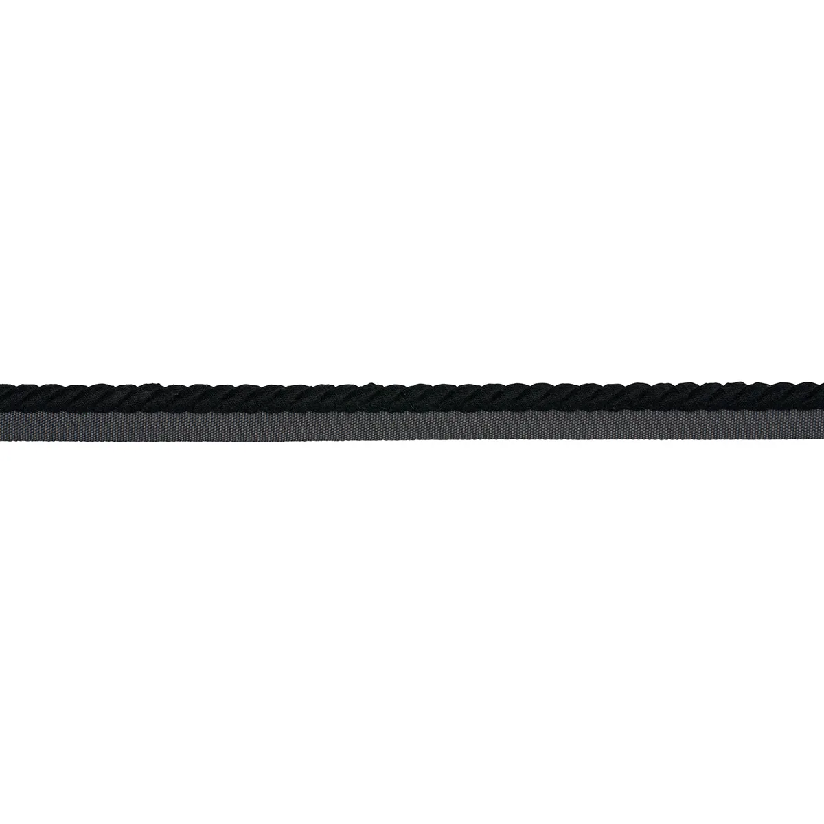 Schumacher Henley Cotton Cord trim in Black (86519)