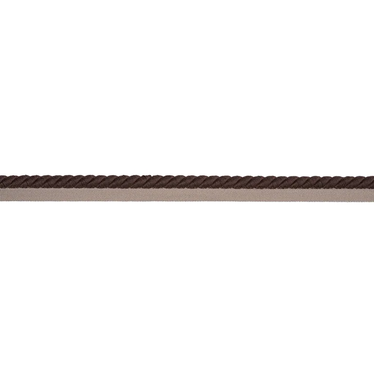 Schumacher Henley Cotton Cord trim in Brown (86518)