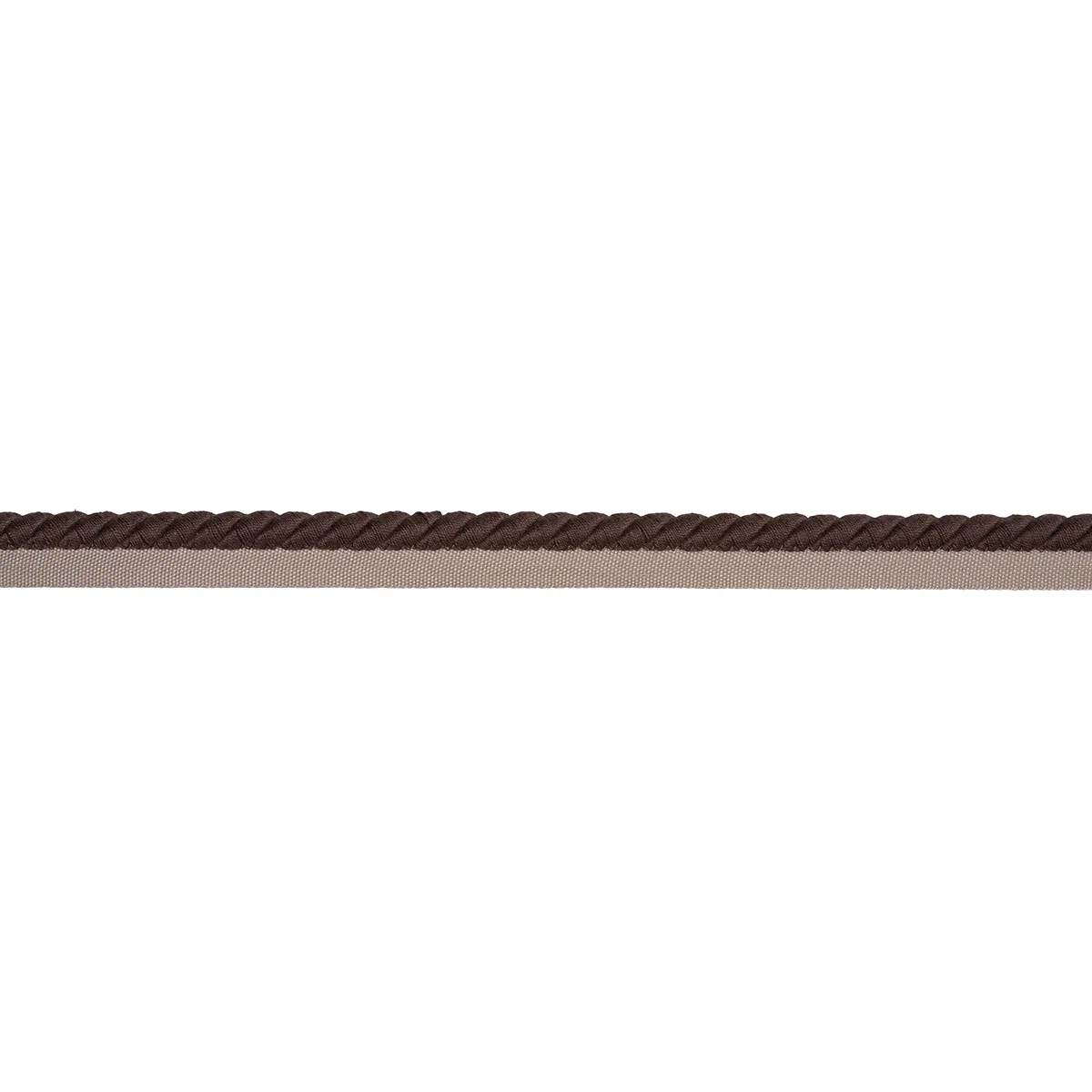 Schumacher Henley Cotton Cord trim in Brown (86518)