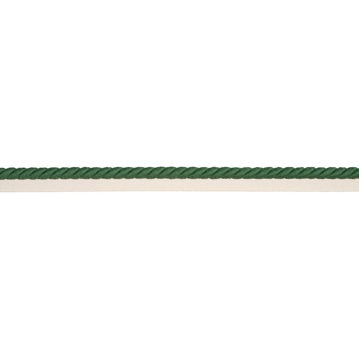 Schumacher Henley Cotton Cord trim in Emerald (86517)