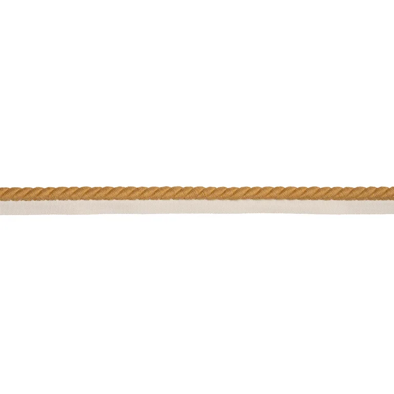 Schumacher Henley Cotton Cord trim in Gold (86516)