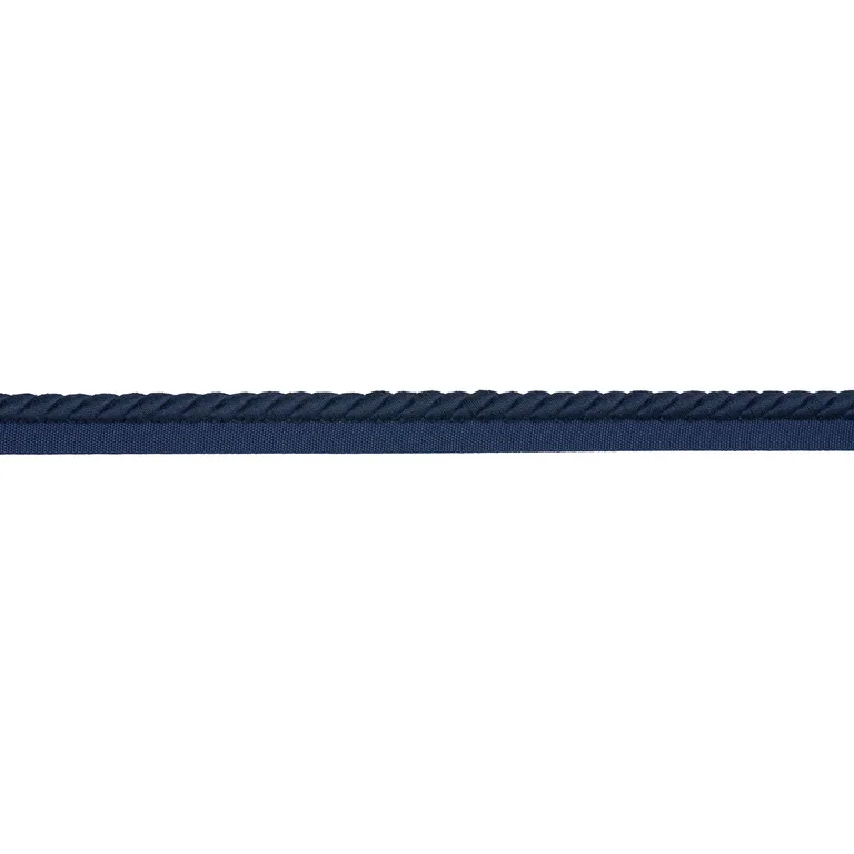 Schumacher Henley Cotton Cord trim in Navy (86515)