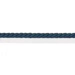 Schumacher Henley Cotton Cord trim in Peacock (86513)