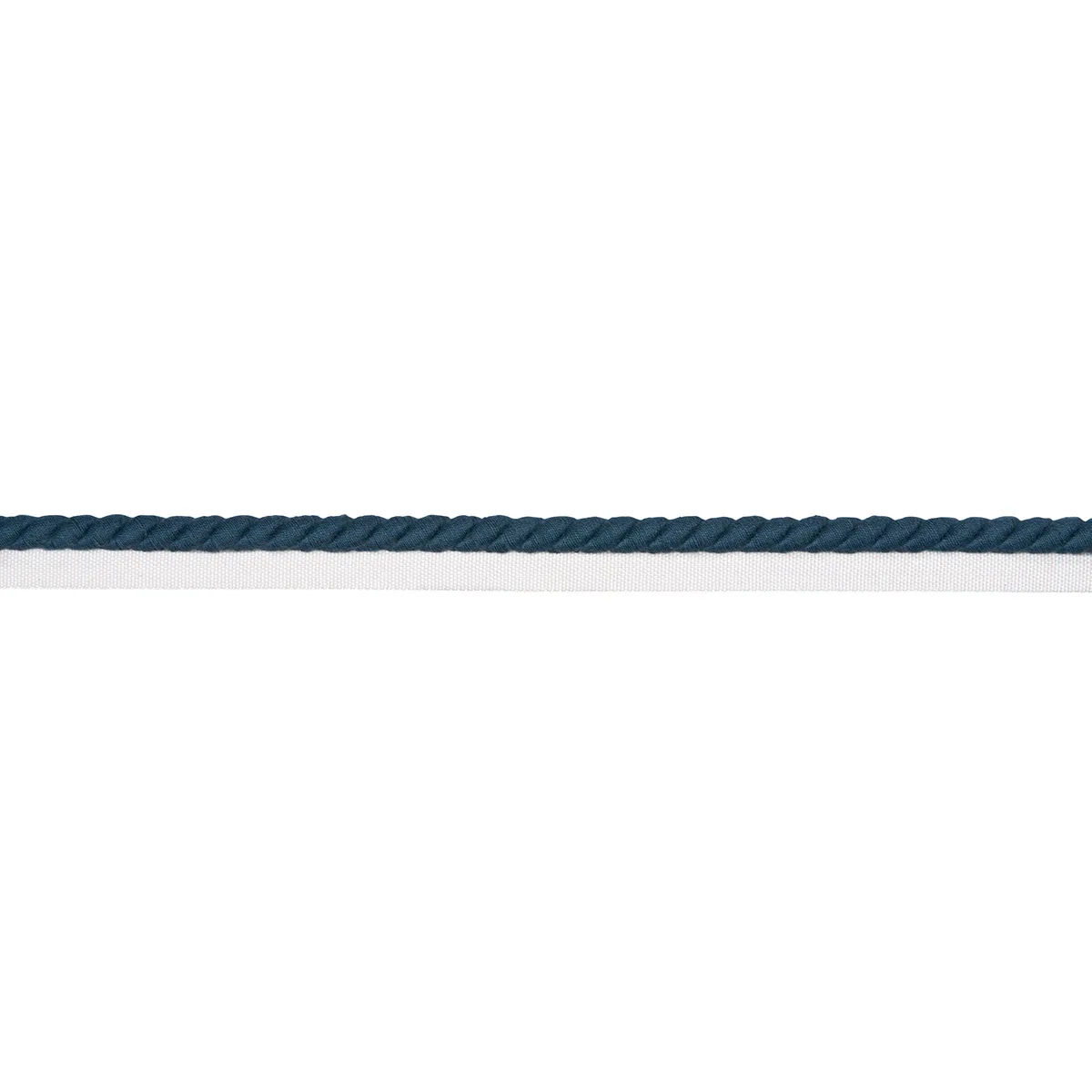 Schumacher Henley Cotton Cord trim in Peacock (86513)