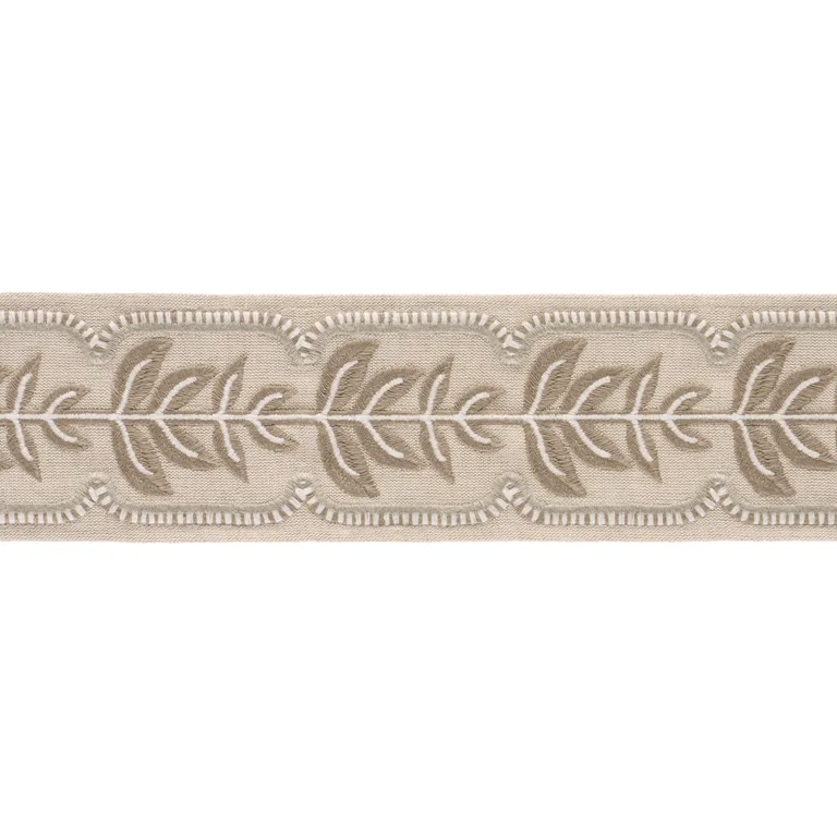 Schumacher High Line Tape trim in Stone (86910)