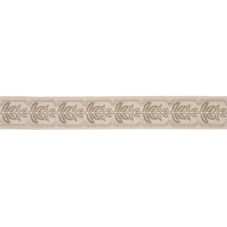 Schumacher High Line Tape trim in Stone (86910)