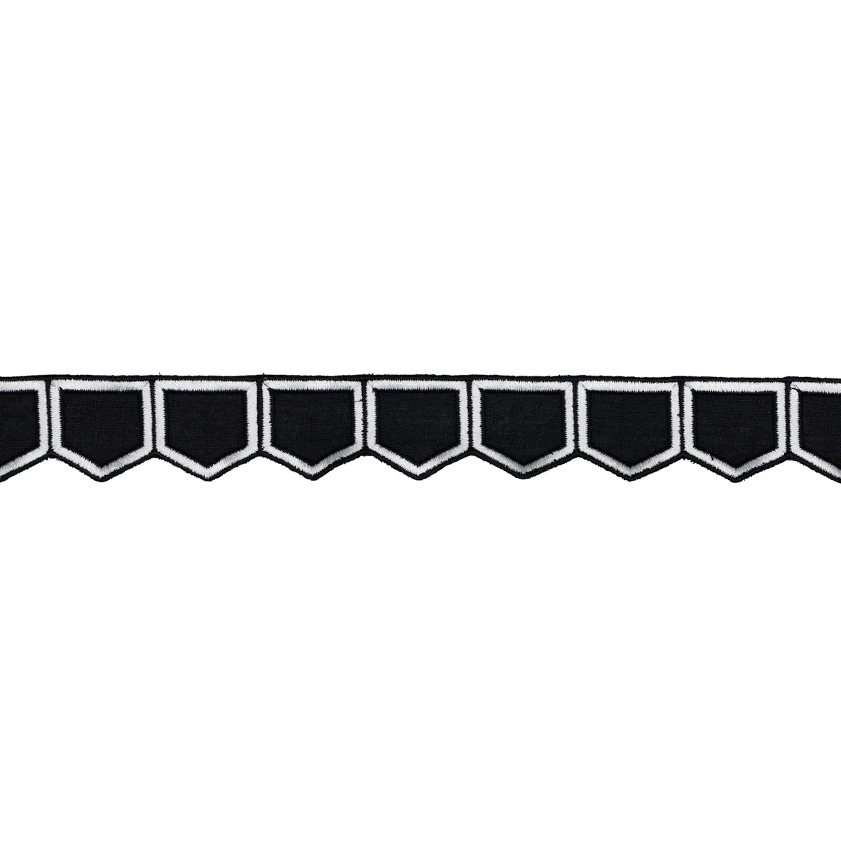 Schumacher Honeycomb Trim in Black (81752)