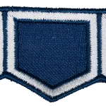81751 | Honeycomb Trim - Blue Schumacher Honeycomb Trim in Blue (81751)