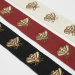 83531 | Hubert'S Bees Tape - Noir & Gold Schumacher Hubert'S Bees Tape trim in Noir & Gold (83531)