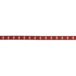 83530 | Hubert'S Bees Tape - Rouge & Gold Schumacher Hubert'S Bees Tape trim in Rouge & Gold (83530)