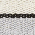 77000 | Ile Saint-Louis Narrow Tape - White Black & Silvery Blue Schumacher Ile Saint-Louis Narrow Tape trim in White Black & Silvery Blue (77000)