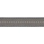 83540 | Infinito Indoor/Outdoor Trim - Black Schumacher Infinito Indoor/Outdoor Trim in Black (83540)