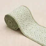 83541 | Infinito Indoor/Outdoor Trim - Sage Schumacher Infinito Indoor/Outdoor Trim in Sage (83541)