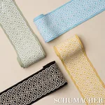 83541 | Infinito Indoor/Outdoor Trim - Sage Schumacher Infinito Indoor/Outdoor Trim in Sage (83541)