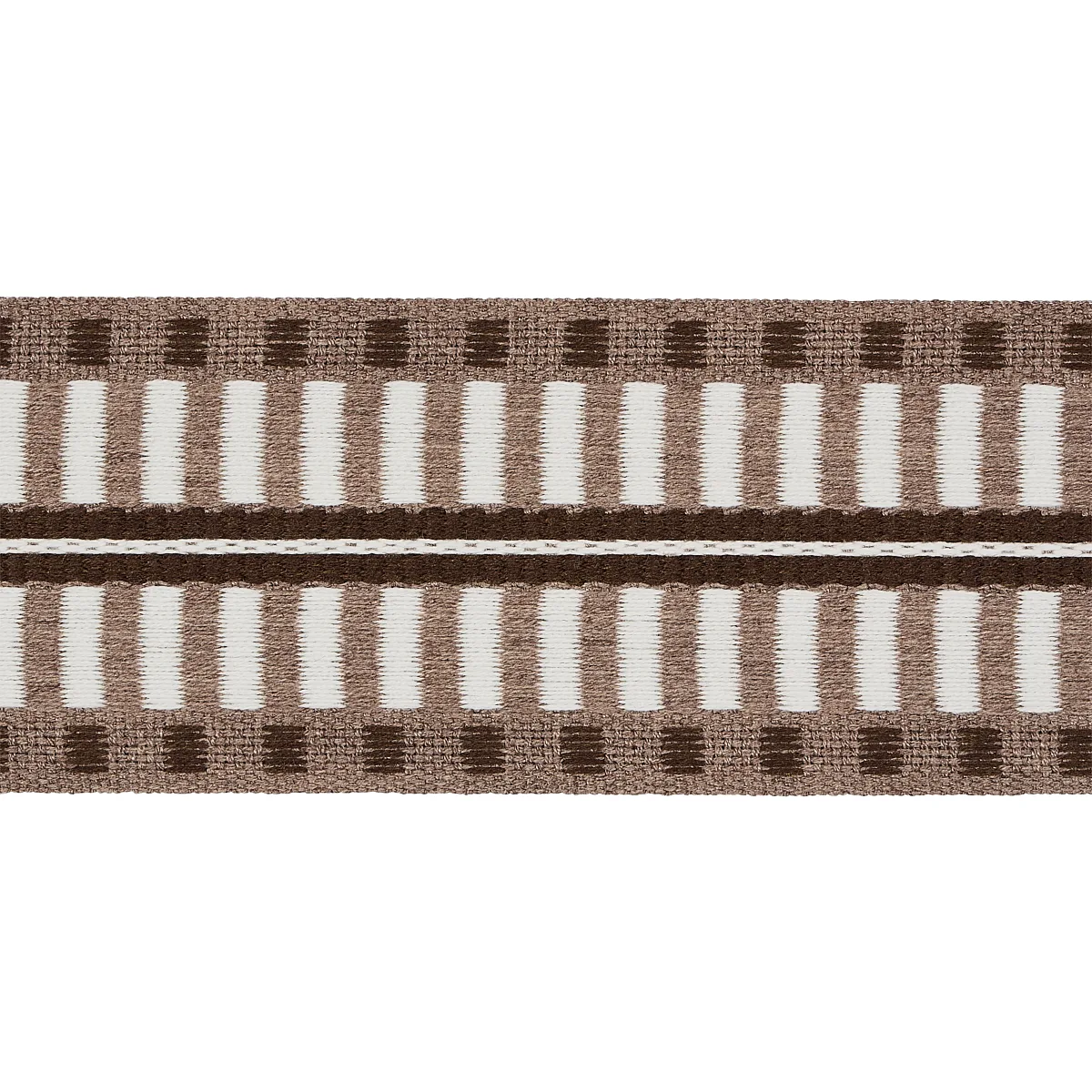 Schumacher Jacobsen Tape Indoor/Outdoor trim in Neutral (73633)