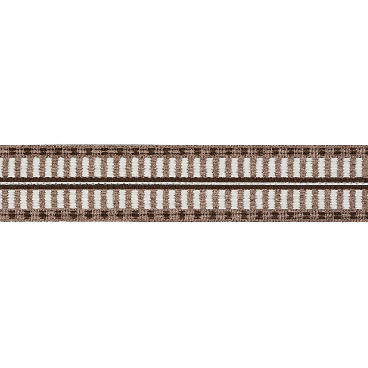 Schumacher Jacobsen Tape Indoor/Outdoor trim in Neutral (73633)