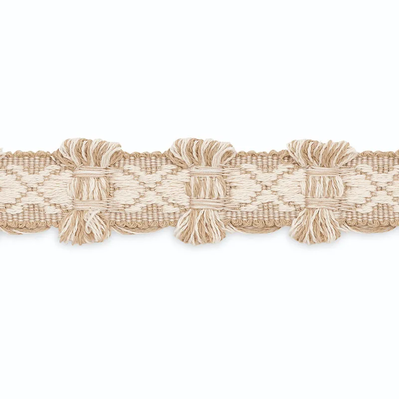 Schumacher Joani Braid trim in Pony/Ivory (B199-2)