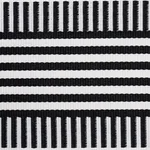 Schumacher Keket Stripe Tape trim in Black (81692)