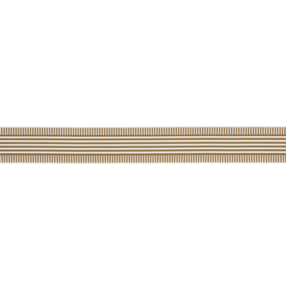 Schumacher Keket Stripe Tape trim in Camel (81691)