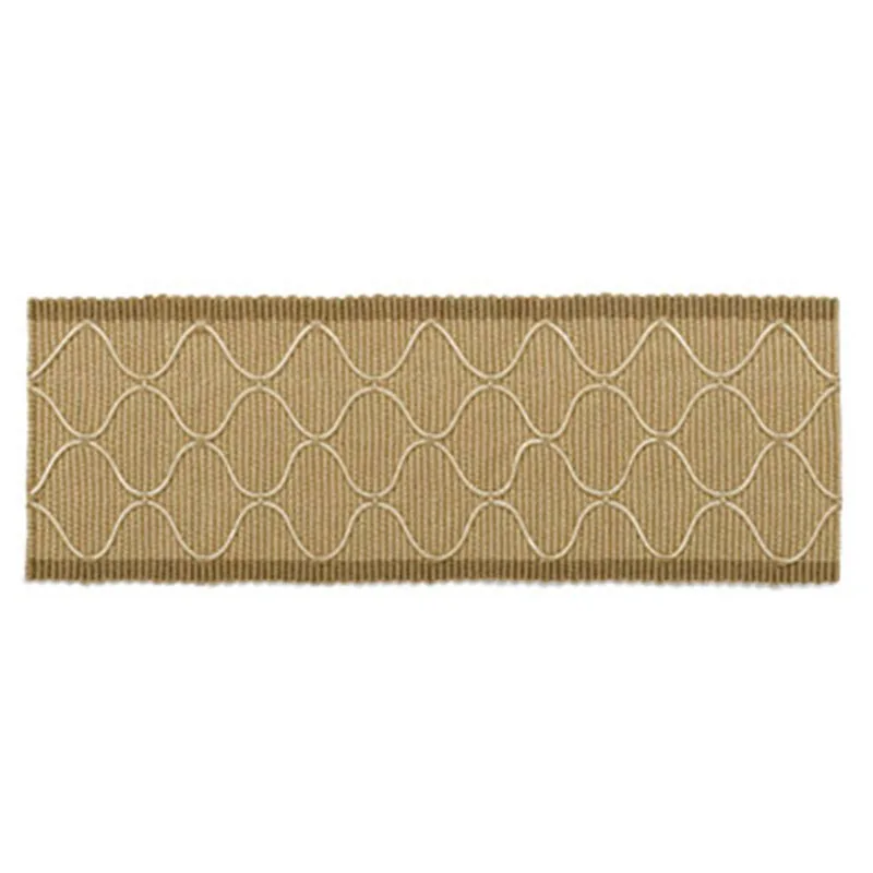 Schumacher Kent Braid trim in Pebble (63176)