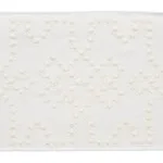 80884 | Knotted Trellis Tape - White on White Schumacher Knotted Trellis Tape trim in White on White (80884)