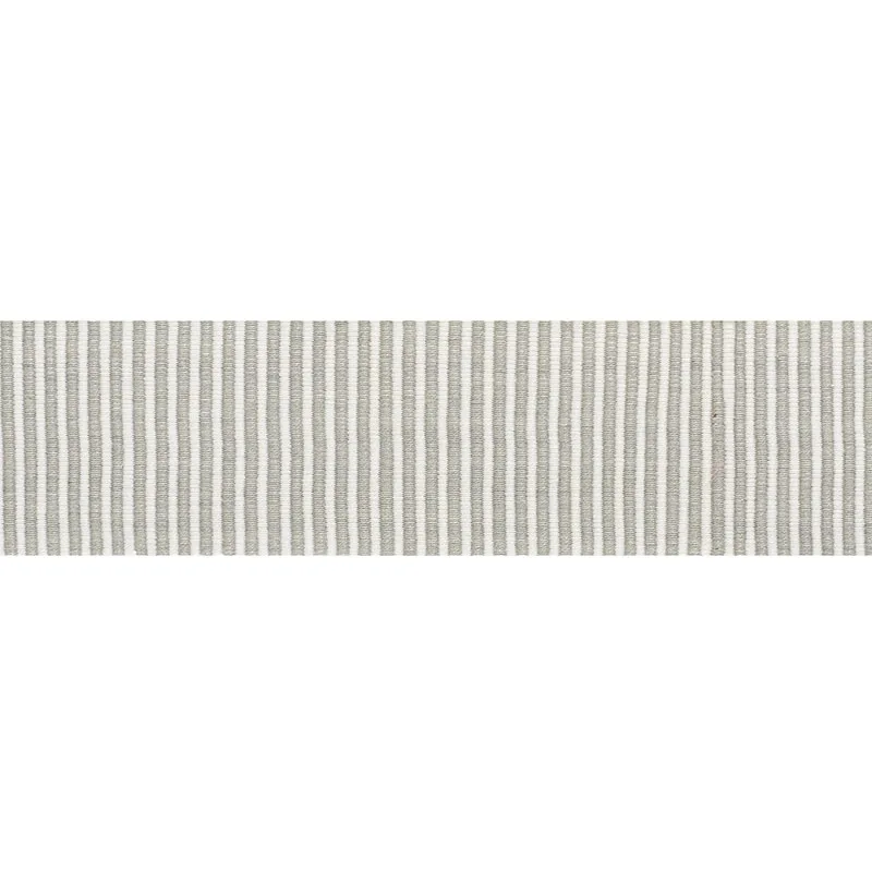 Schumacher Knox Tape trim in Dove (75584)