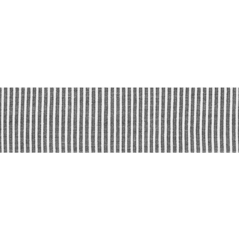 Schumacher Knox Tape trim in Graphite (75585)