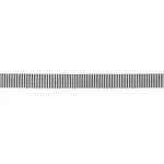 Schumacher Knox Tape Narrow trim in Graphite (85224)