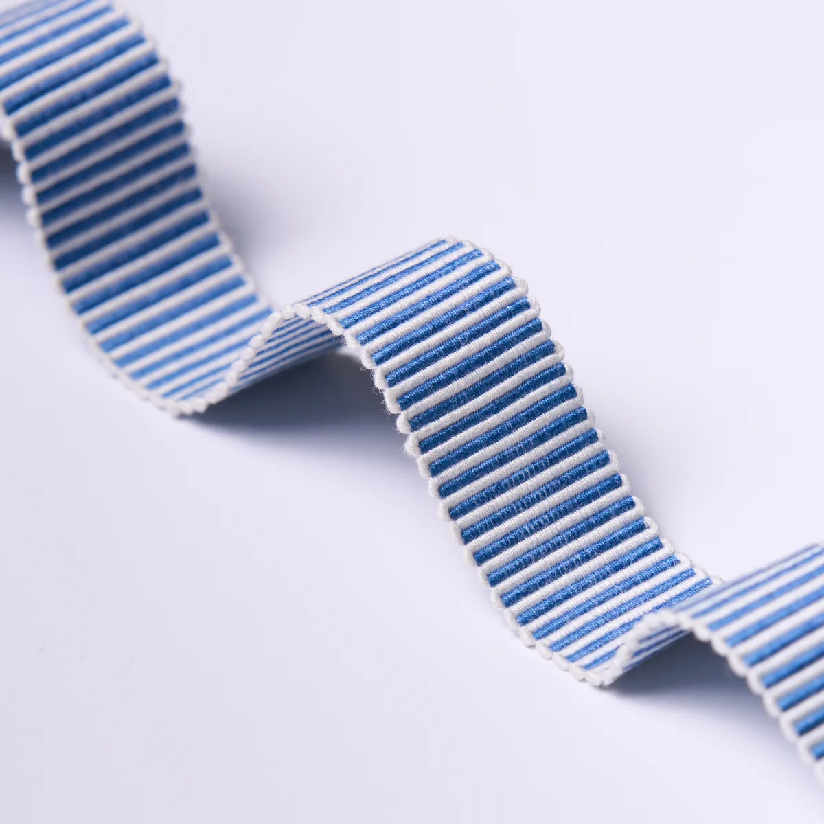 Schumacher Knox Tape Narrow trim in Indigo (85222)