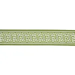 81260 | Labyrinth Tape - Green Schumacher Labyrinth Tape trim in Green (81260)