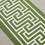 81260 | Labyrinth Tape - Green Schumacher Labyrinth Tape trim in Green (81260)