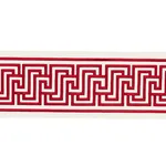 66141 | Labyrinth Tape - Ruby Schumacher Labyrinth Tape trim in Ruby (66141)