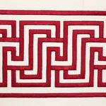 66141 | Labyrinth Tape - Ruby Schumacher Labyrinth Tape trim in Ruby (66141)