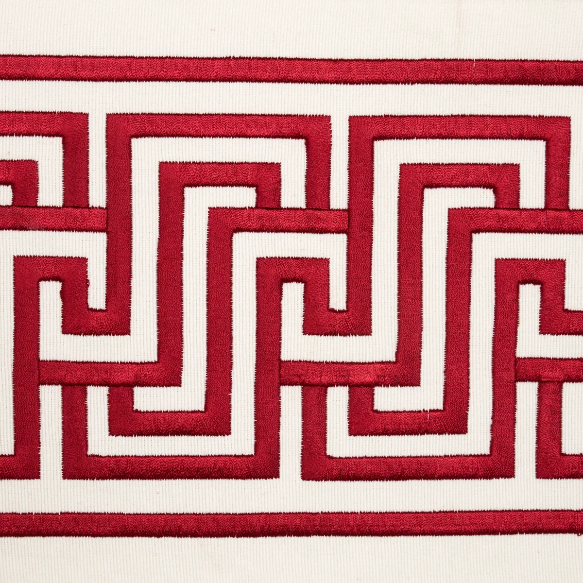 66141 | Labyrinth Tape - Ruby Schumacher Labyrinth Tape trim in Ruby (66141)