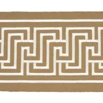 81261 | Labyrinth Tape - Sand Schumacher Labyrinth Tape trim in Sand (81261)