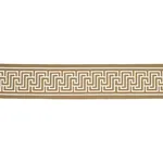 81261 | Labyrinth Tape - Sand Schumacher Labyrinth Tape trim in Sand (81261)