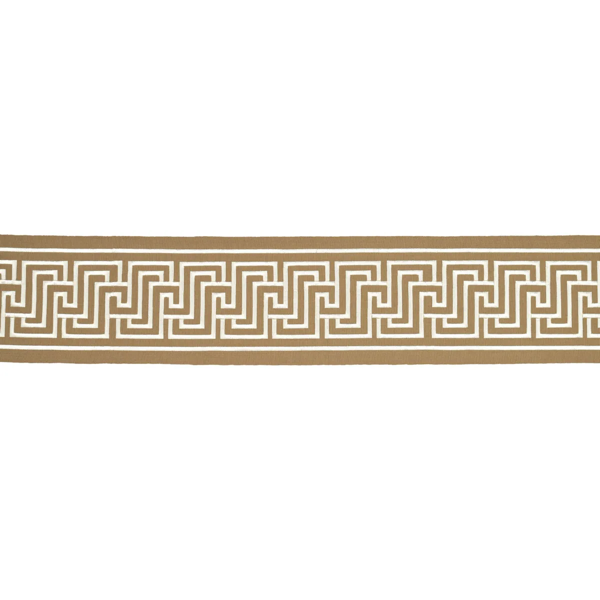 Schumacher Labyrinth Tape trim in Sand (81261)